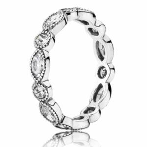 Pandora Alluring Brilliant Stackable Ring, CZ